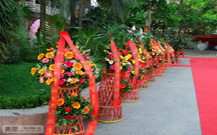 青島開(kāi)業(yè)花籃出租公司的開(kāi)業(yè)照片