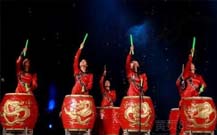 青島激光舞熒光舞表演的地產活動