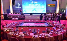 青島活動(dòng)公企業(yè)年會(huì)晚會(huì)的設(shè)計(jì)案例
